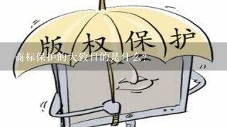 商标保护的大致目的是什么?