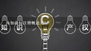 汤加商标注册概述是？