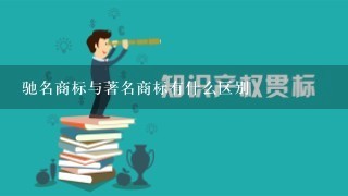 驰名商标与著名商标有什么区别