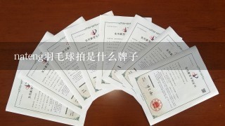 nateng羽毛球拍是什么牌子