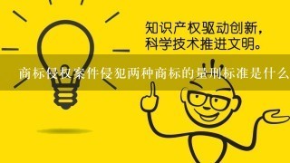 商标侵权案件侵犯两种商标的量刑标准是什么