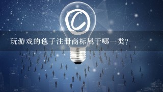 玩游戏的毯子注册商标属于哪1类？