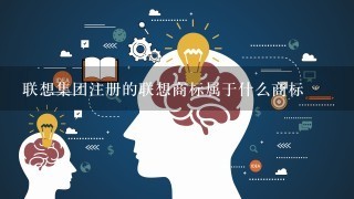 联想集团注册的联想商标属于什么商标