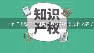 1个“飞起来的翅膀”的汽车标志是什么牌子?